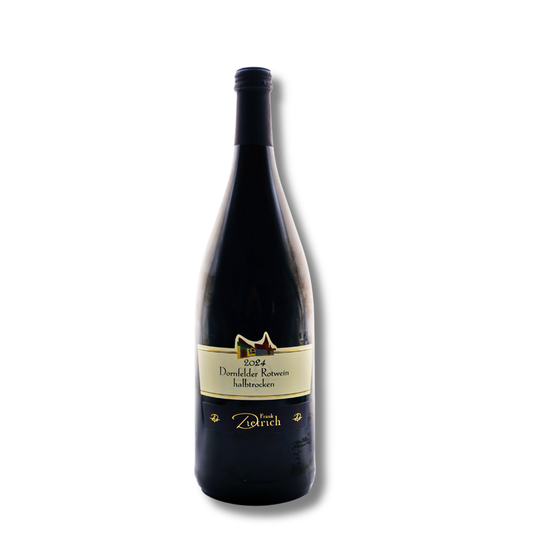 Dornfelder Rotwein 2024, halbtrocken Qualitätswein - Weingut Frank Dietrich