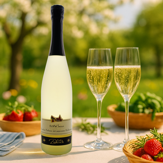 Secco 2024, Perlwein mit zugesetzter Kohlensäure - Weingut Frank Dietrich